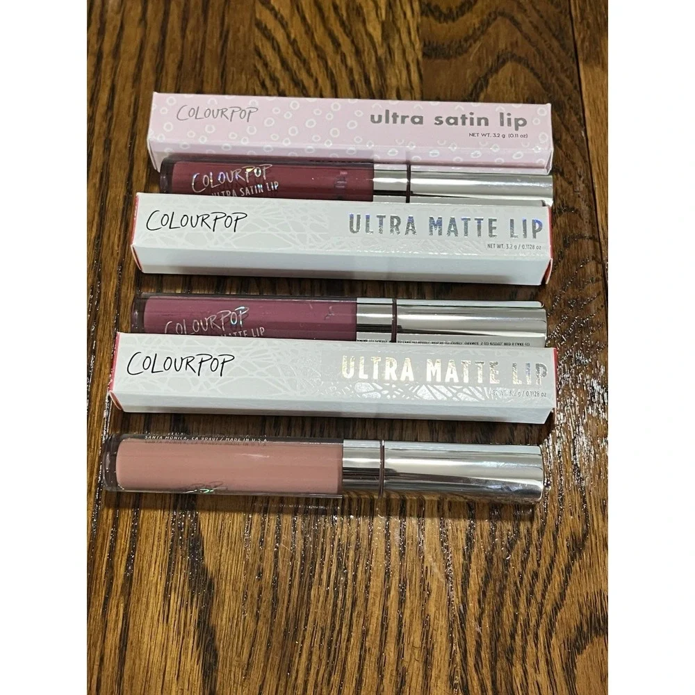 ColourPop Mixed Finish Lip Collection Satin And Matte RARE